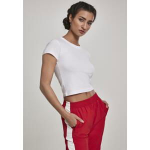 Women's Stretch Jersey Cropped Tee White