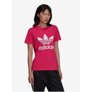 Dark pink women's T-Shirt adidas Originals - Women