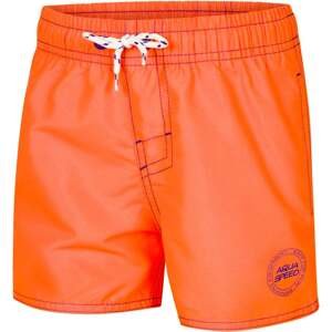 Oblečenie pre chlapcov   AQUA SPEED AQUA_SPEED_Swimming_Shorts_Liam_Orange