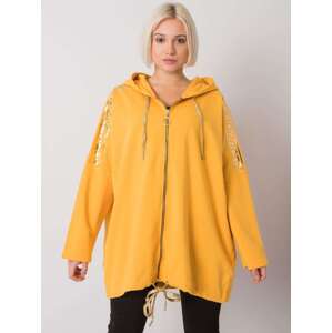 Yellow Zipped Athens Sweatshirt