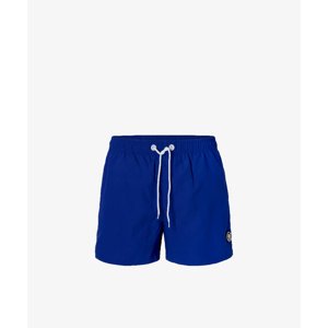 Men's quick-drying beach shorts ATLANTIC - blue