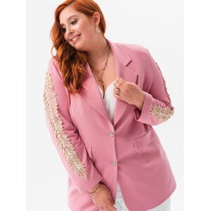 Edoti Women's blazer Plus Size MLR006