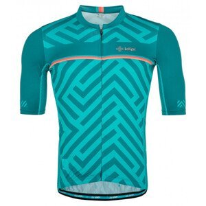 Men's cycling jersey KILPI TINO-M turquoise