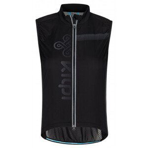 Women's cycling vest KILPI FLOW-W black