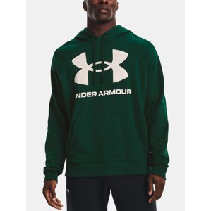 Under Armour Sweatshirt UA Rival Fleece Big Logo HD-GRN - Mens