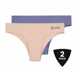Women's panties 2 pack Kilpi NELIA-W dark blue + light pink