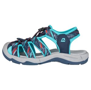 Children's summer sandals ALPINE PRO GASTER scuba blue