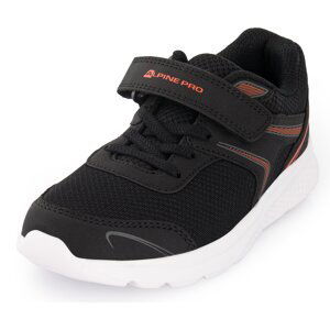 Children's sports shoes ALPINE PRO GORELO black