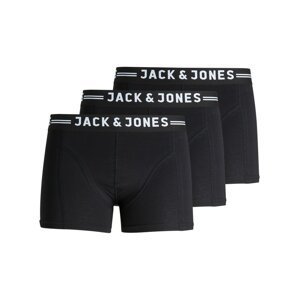 3PACK Mens Boxers Jack and Jones black