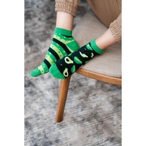 Avocado socks 034-A023 Dark green Dark green