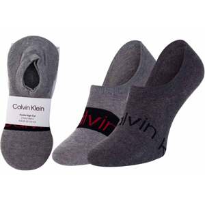 Calvin Klein Man's 2Pack Socks 701218713003 Grey/Ash