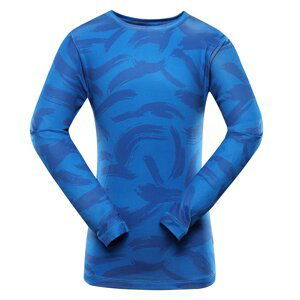 Kids quick-drying T-shirt ALPINE PRO AMADO electric blue lemonade variant PB