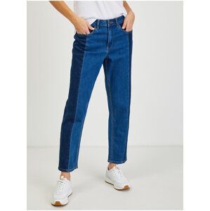 Dark blue womens straight fit jeans ORSAY - Women