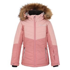 Girls' winter waterproof jacket Hannah LEANE JR mellow rose/rosette