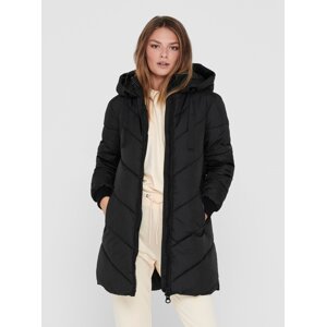 Black Winter Quilted Coat JDY - Women