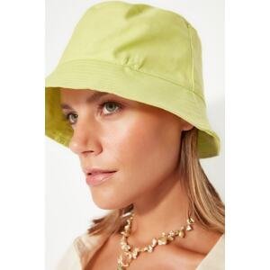 Trendyol Green Woven 100% Cotton Hat