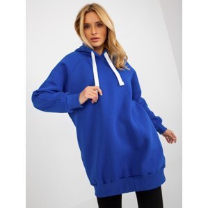 Women's Long Sweatshirt - Blue