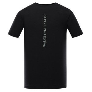 Men's cotton T-shirt ALPINE PRO ZIMIW black variant pc