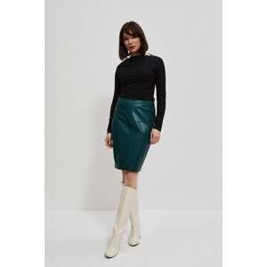 Skirt with geometric stitching