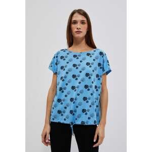 WOMEN'S T-SHIRT L-TS-4021 L.Blue