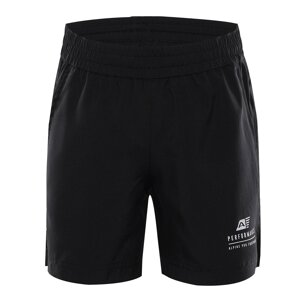 Children's quick-drying shorts ALPINE PRO SPORTO black