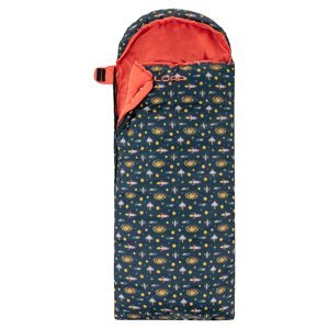 Children's blanket sleeping bag LOAP FIEMME COSMO Blue/Red