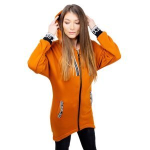 Women's Extended Sweatshirt GLANO - orange