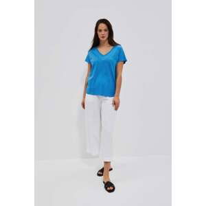 WOMEN'S T-SHIRT L-TS-4048 FRESH BLUE