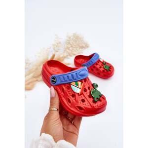 Kids Foam Lightweight Sandals Crocs Red Sweets