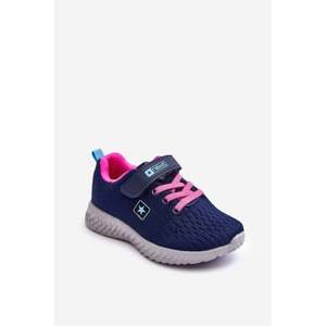 Children's sports shoes with lace blue Brego
