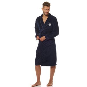 Navy bathrobe 2114 Dark blue Dark blue