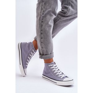 Women's classic high sneakers grey Remos