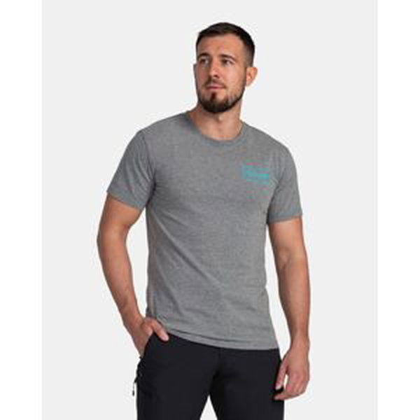 Men's cotton T-shirt KILPI BANDE-M Dark gray
