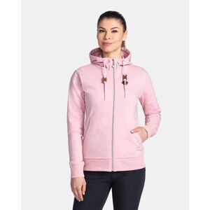 Women's crewneck sweatshirt Kilpi TARALI-W Light pink
