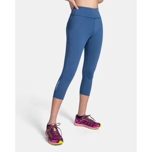 Women's 3/4 fitness leggings KILPI AMIRA-W Dark blue