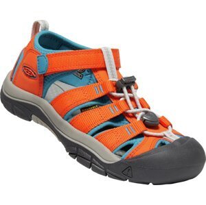 Keen NEWPORT H2 YOUTH safety orange/fjord blue