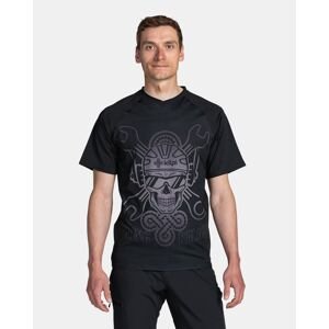 Men's functional MTB T-shirt KILPI REMIDO-M Black