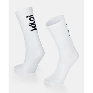 Unisex cycling socks KILPI CYCLER-U White