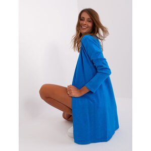 Blue Women's Long Sleeve Cardigan