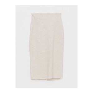 LC Waikiki Women's Tight Fit Plain Knitwear Skirt