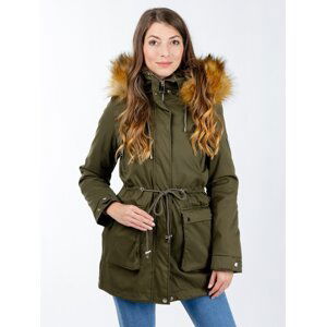 Women's parka GLANO - green