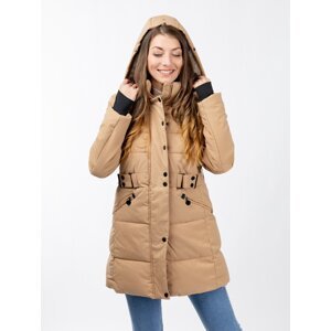 Women's quilted jacket GLANO - khaki