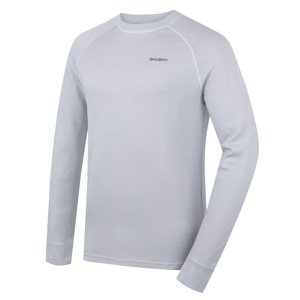 Men's merino sweatshirt HUSKY Aron M light grey
