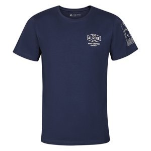 Men's cotton T-shirt ALPINE PRO GARIM mood indigo variant pa