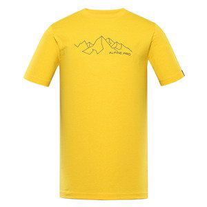 Men's quick-drying T-shirt ALPINE PRO MONEN spectra yellow variant pb