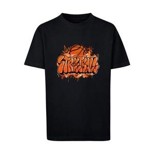 Children's streetball t-shirt black