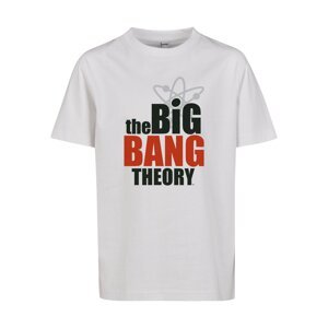 Children's T-shirt with Big Bang Theory logo white