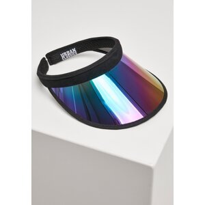 Holographic shield black/multicolor