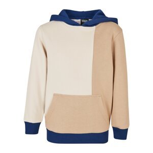 Boys' Oversized Color Block Hoody Union Beige/Softseagrass