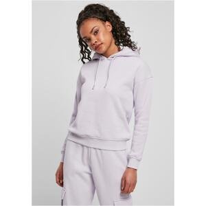Women's soft lilac hooded jacket